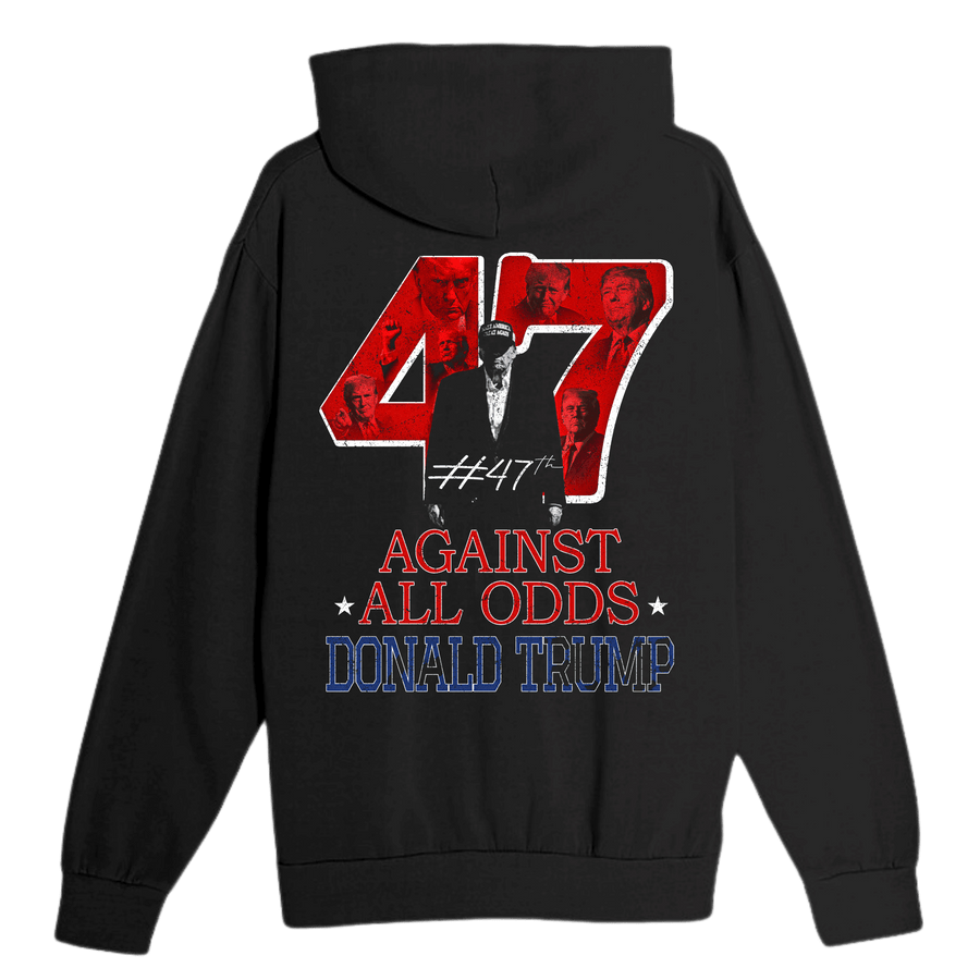 Against All Odds Hoodie - Front/ Back