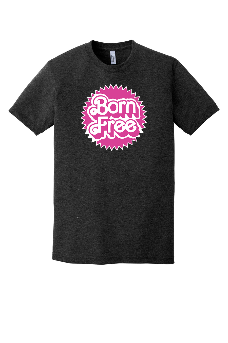 Born Free (Barbie Edition)-Vintage Black-T-Shirt