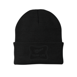 MAGA Trump Life BLACKOUT Beanie