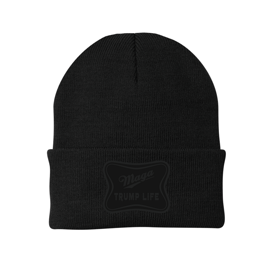 MAGA Trump Life BLACKOUT Beanie