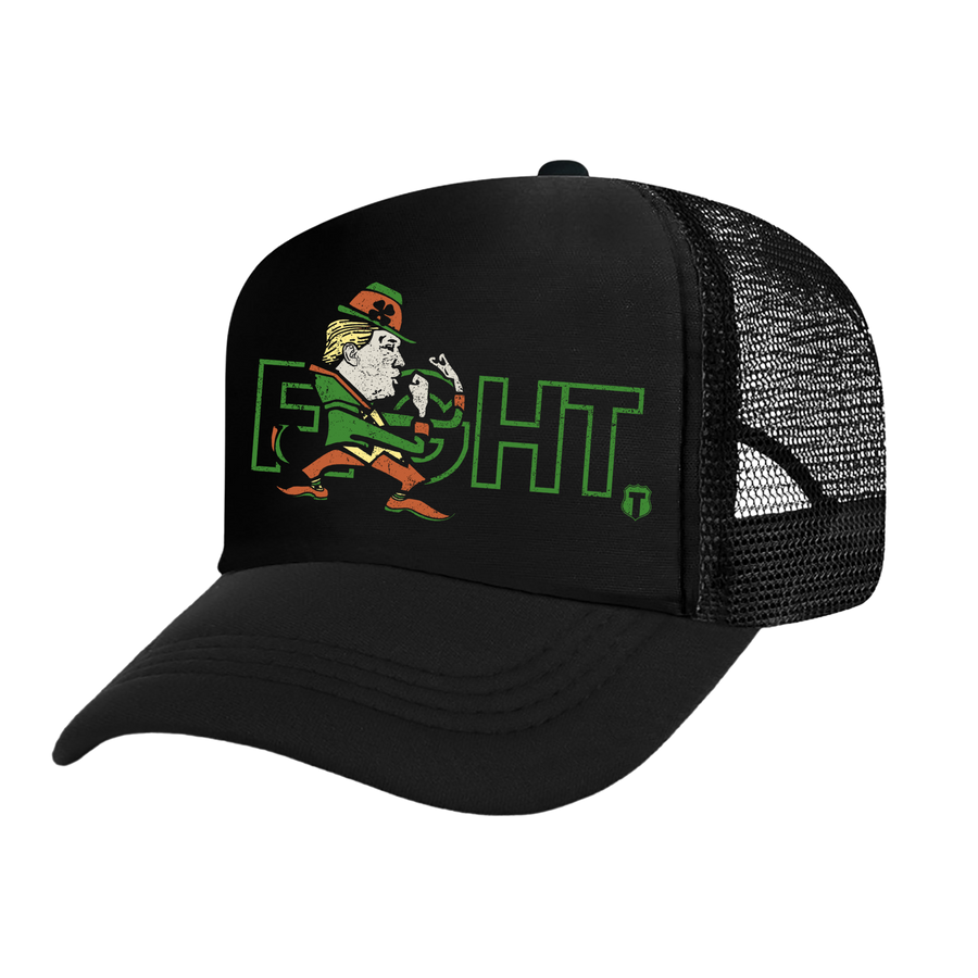 The Fighting Trump Irish Trucker Hat